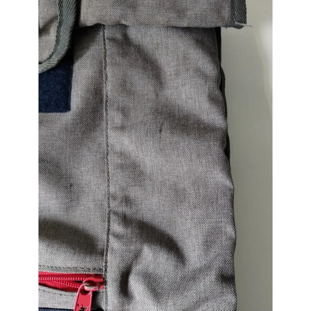 OGIO Red Bull Collab Backpack Signature Series MEDIUM Roll Top Gray Lightweight